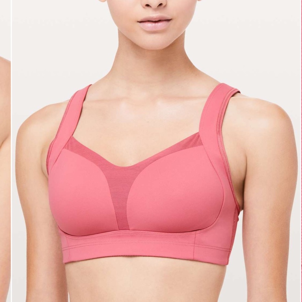 Lululemon pink Ta Ta Tamer bra size 32DD